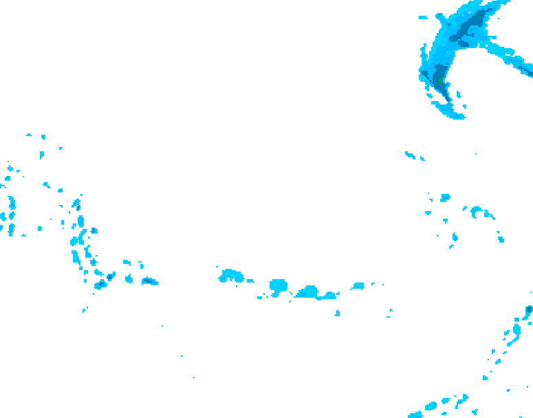 GDPS precipitation 072 hour forecast chart for Canada based on 2026/03/23 0000Z data