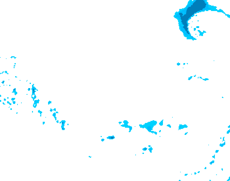 GDPS precipitation 078 hour forecast chart for Canada based on 2026/03/23 0000Z data