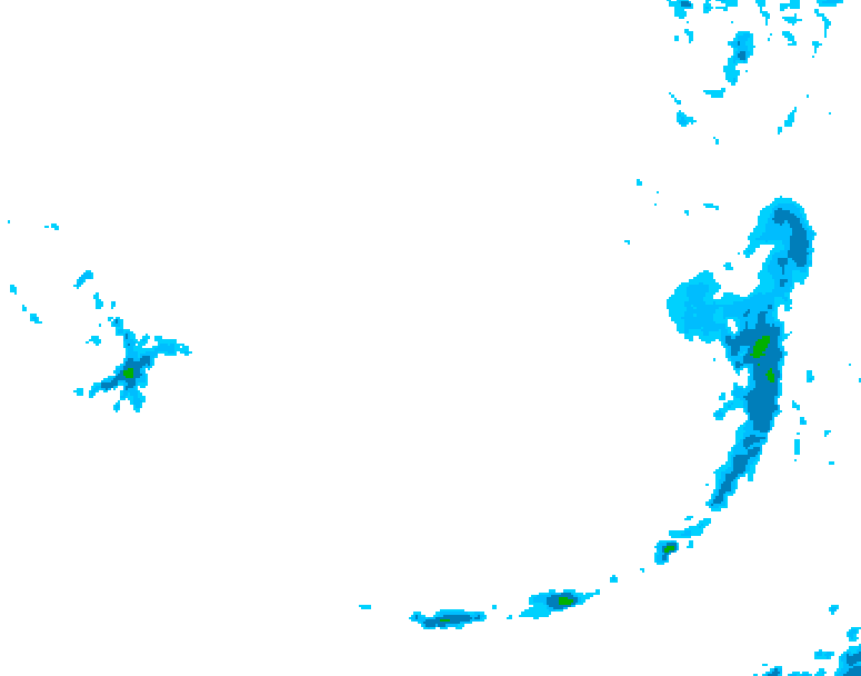GDPS precipitation 108 hour forecast chart for Canada based on 2026/03/23 0000Z data