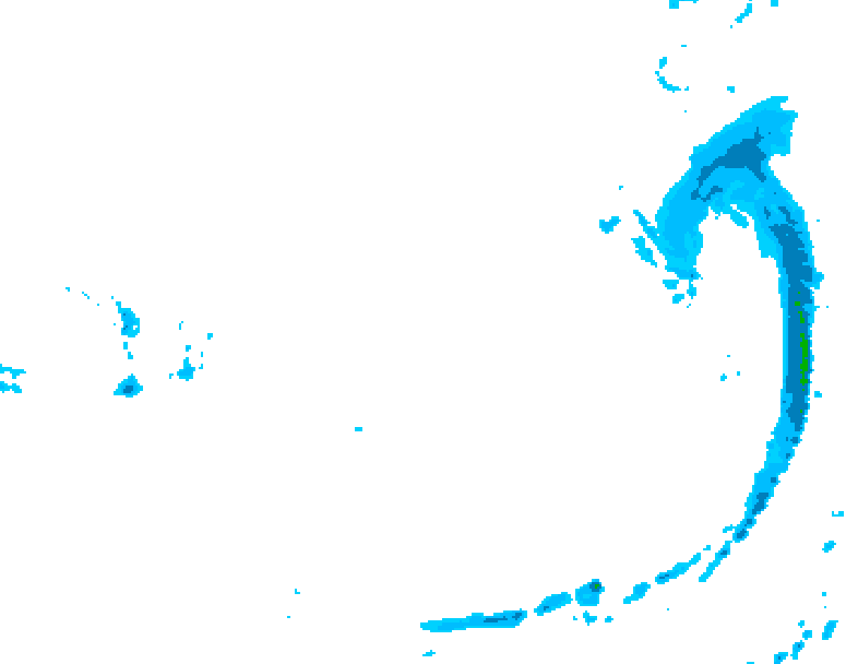 GDPS precipitation 120 hour forecast chart for Canada based on 2026/03/23 0000Z data
