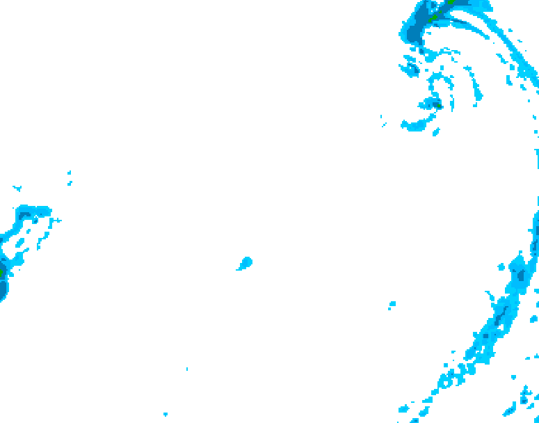 GDPS precipitation 144 hour forecast chart for Canada based on 2026/03/23 0000Z data