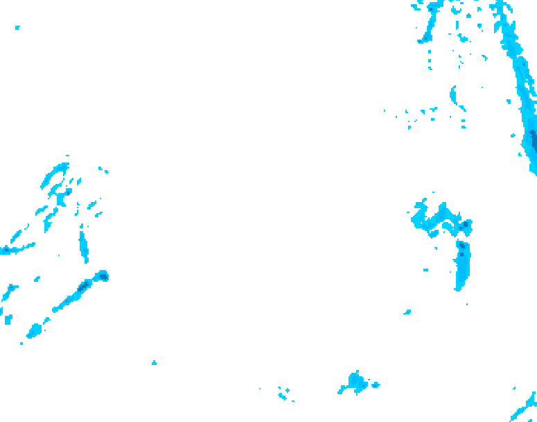 GDPS precipitation 180 hour forecast chart for Canada based on 2026/03/23 0000Z data