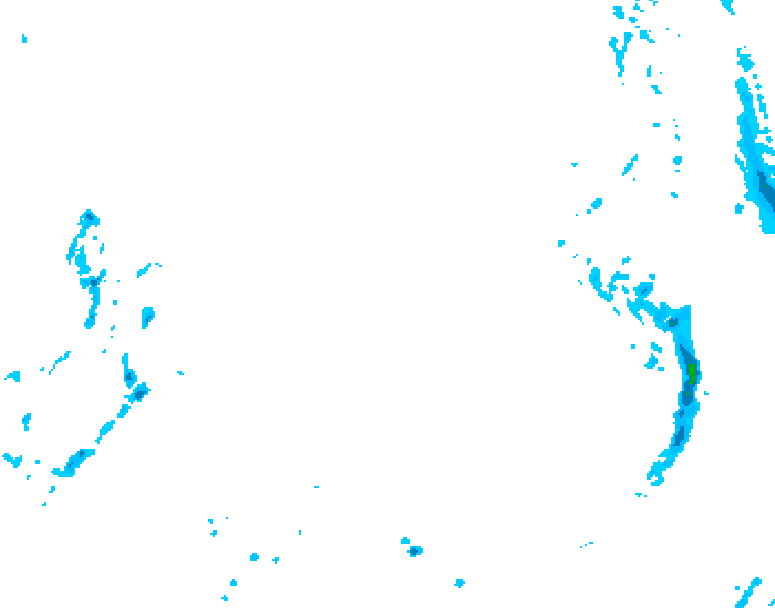 GDPS precipitation 186 hour forecast chart for Canada based on 2026/03/23 0000Z data