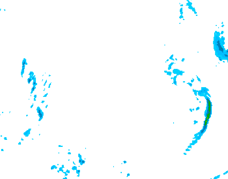 GDPS precipitation 192 hour forecast chart for Canada based on 2026/03/23 0000Z data