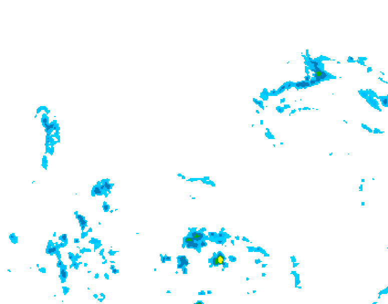 GDPS precipitation 240 hour forecast chart for Canada based on 2026/03/23 0000Z data