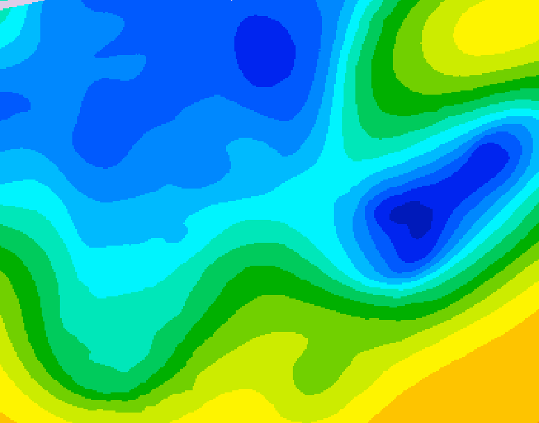 GDPS 500 millibar geopotential height 240 hour forecast chart for Canada based on 2026/03/24 1200Z data