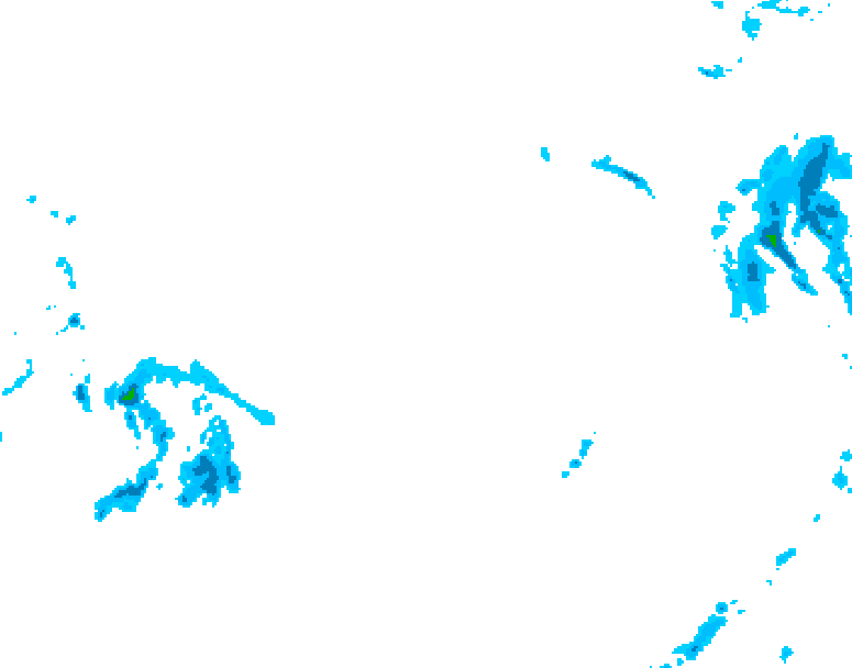 GDPS precipitation 024 hour forecast chart for Canada based on 2026/03/24 0000Z data