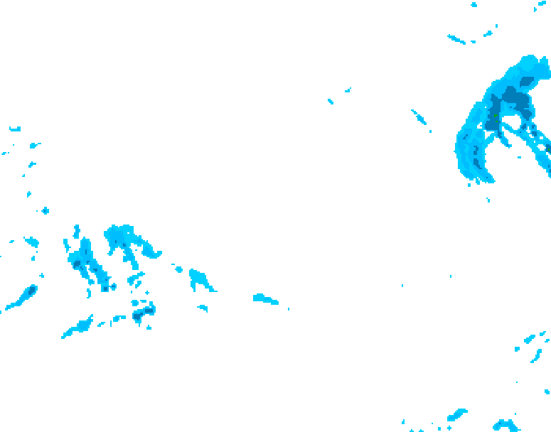 GDPS precipitation 030 hour forecast chart for Canada based on 2026/03/24 0000Z data