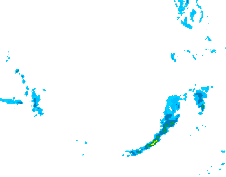 GDPS precipitation 072 hour forecast chart for Canada based on 2026/03/24 0000Z data