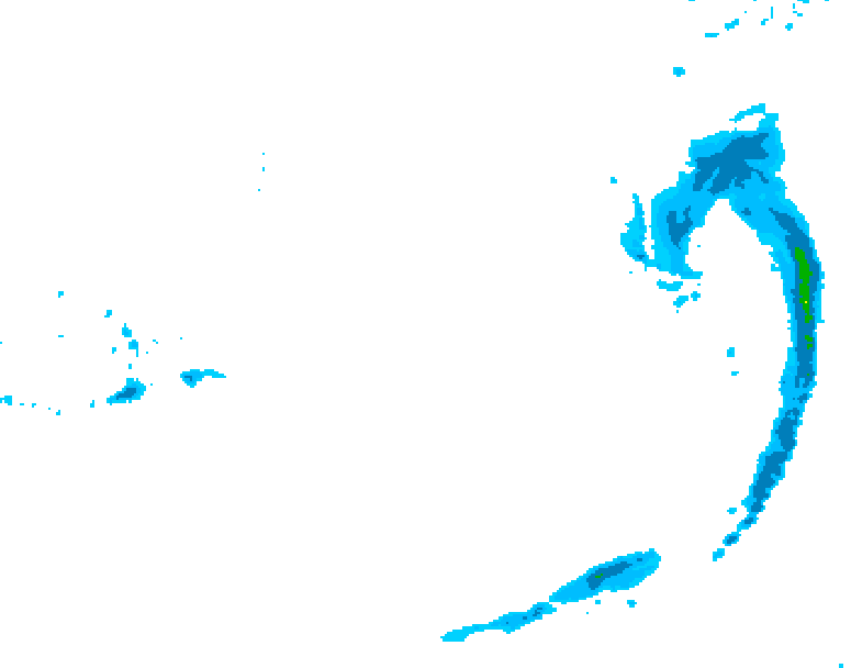 GDPS precipitation 096 hour forecast chart for Canada based on 2026/03/24 0000Z data