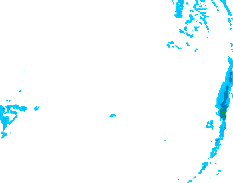 GDPS precipitation 126 hour forecast chart for Canada based on 2026/03/24 0000Z data