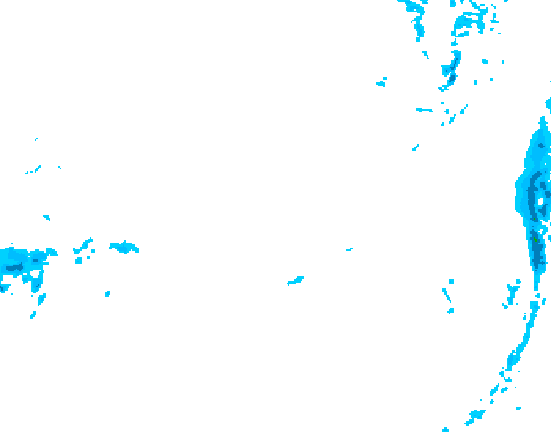 GDPS precipitation 132 hour forecast chart for Canada based on 2026/03/24 0000Z data