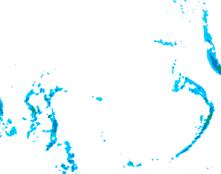 GDPS precipitation 180 hour forecast chart for Canada based on 2026/03/24 0000Z data