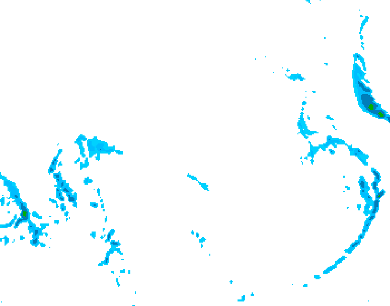 GDPS precipitation 186 hour forecast chart for Canada based on 2026/03/24 0000Z data
