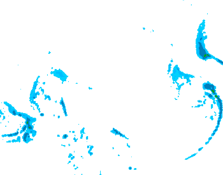 GDPS precipitation 192 hour forecast chart for Canada based on 2026/03/24 0000Z data