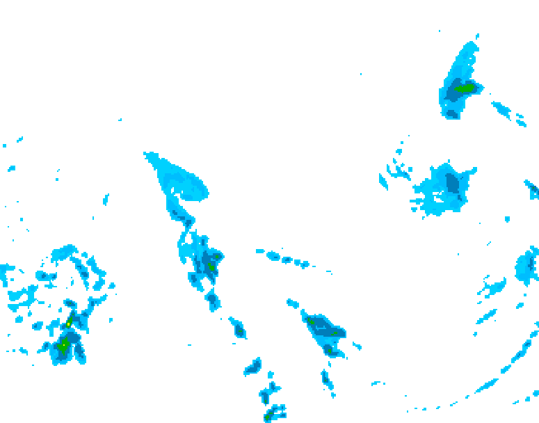 GDPS precipitation 204 hour forecast chart for Canada based on 2026/03/24 0000Z data
