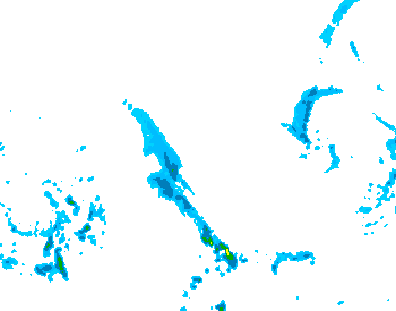 GDPS precipitation 216 hour forecast chart for Canada based on 2026/03/24 0000Z data