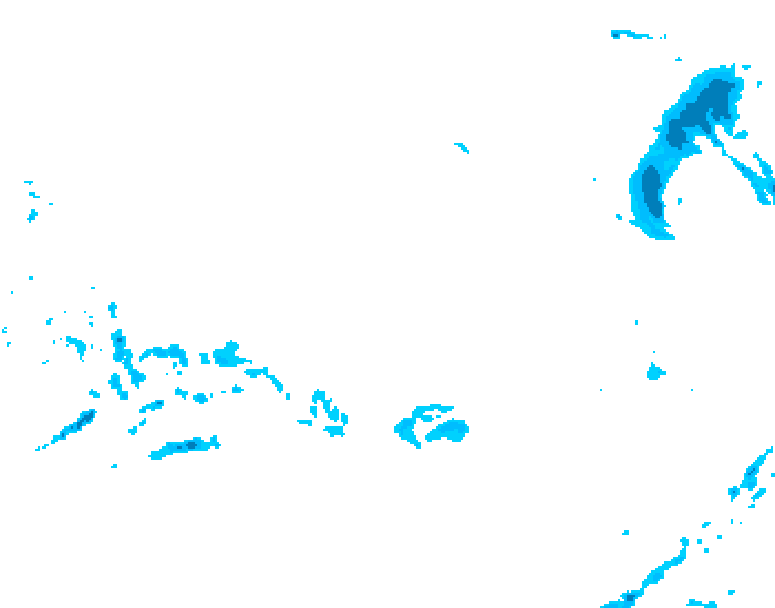 GDPS precipitation 024 hour forecast chart for Canada based on 2026/03/24 1200Z data