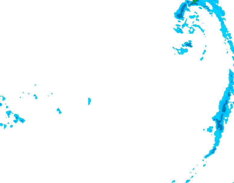 GDPS precipitation 108 hour forecast chart for Canada based on 2026/03/24 1200Z data