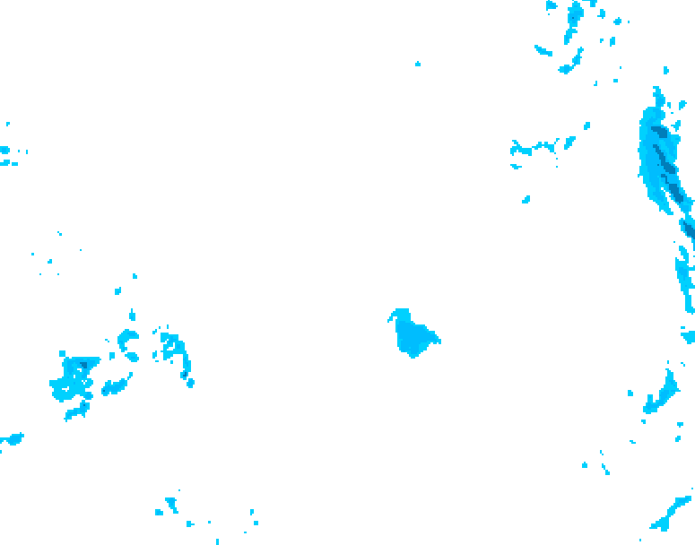 GDPS precipitation 132 hour forecast chart for Canada based on 2026/03/24 1200Z data