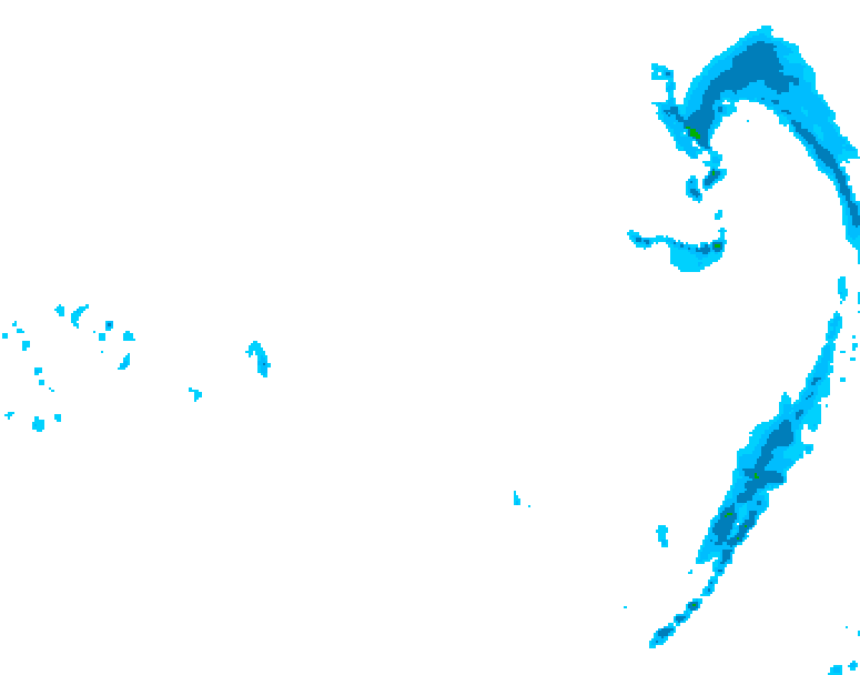 GDPS precipitation 084 hour forecast chart for Canada based on 2026/03/25 0000Z data