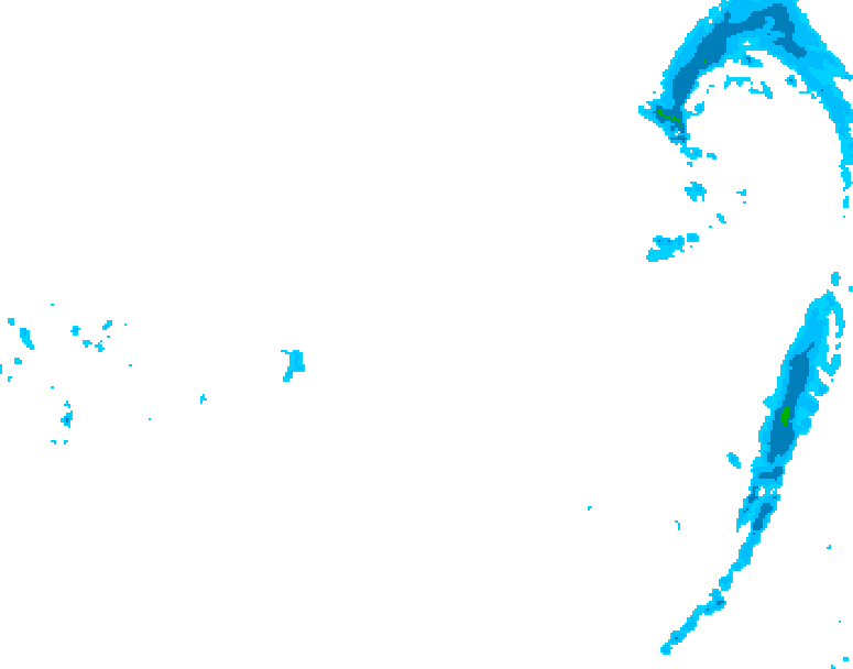 GDPS precipitation 090 hour forecast chart for Canada based on 2026/03/25 0000Z data