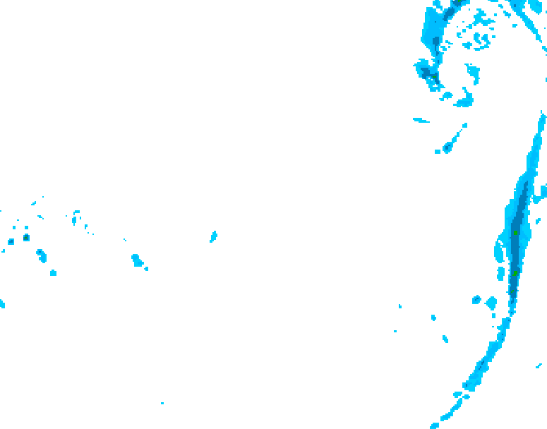 GDPS precipitation 096 hour forecast chart for Canada based on 2026/03/25 0000Z data