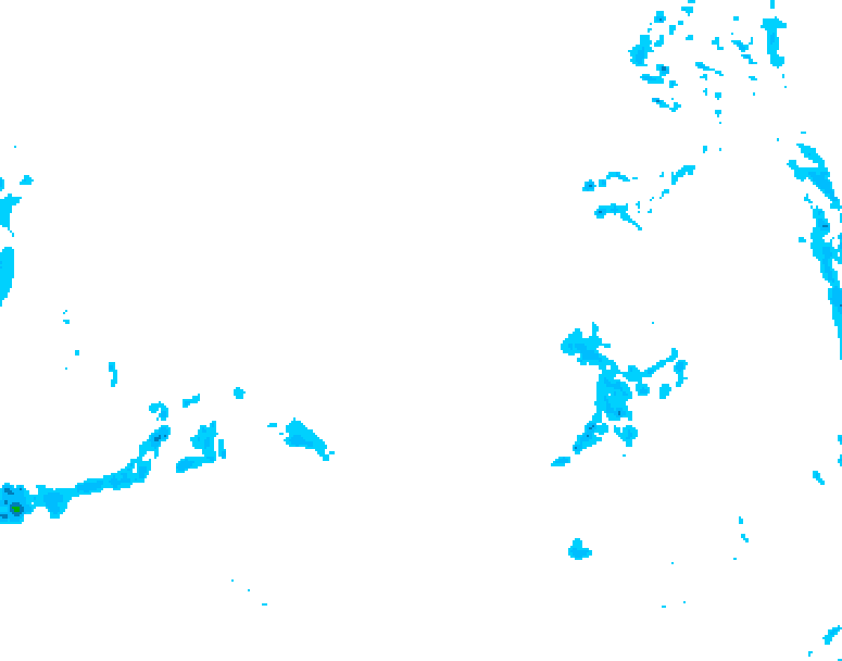 GDPS precipitation 132 hour forecast chart for Canada based on 2026/03/25 0000Z data