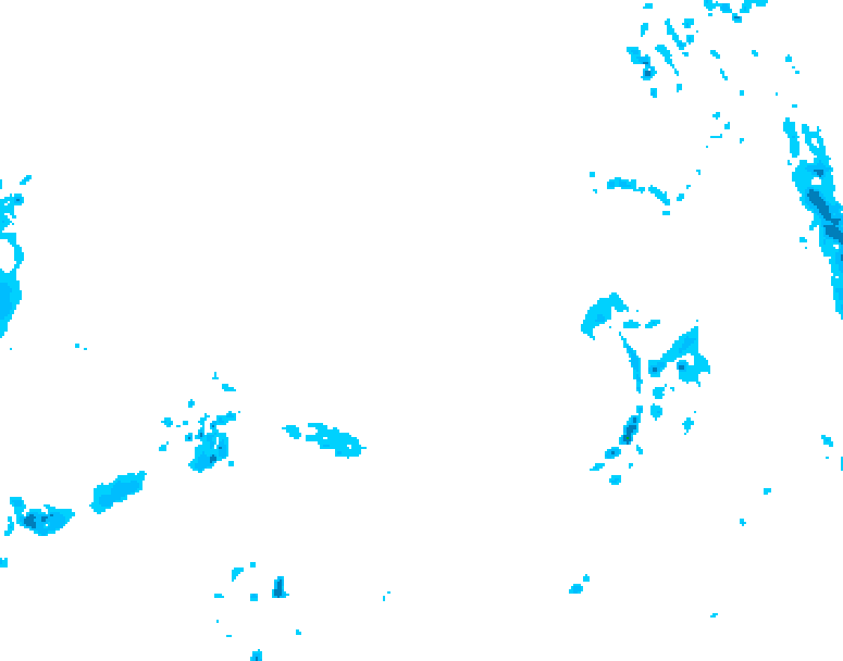 GDPS precipitation 138 hour forecast chart for Canada based on 2026/03/25 0000Z data