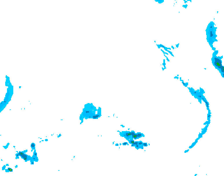 GDPS precipitation 156 hour forecast chart for Canada based on 2026/03/25 0000Z data
