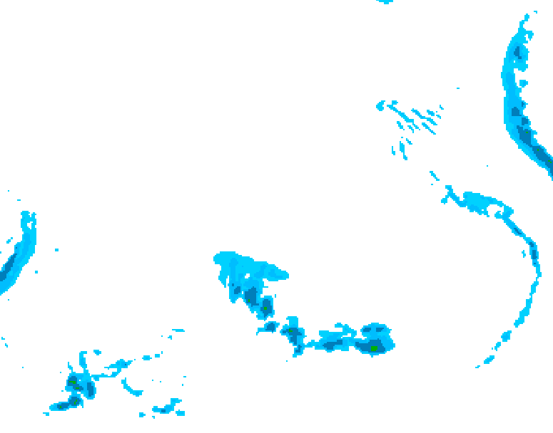 GDPS precipitation 162 hour forecast chart for Canada based on 2026/03/25 0000Z data