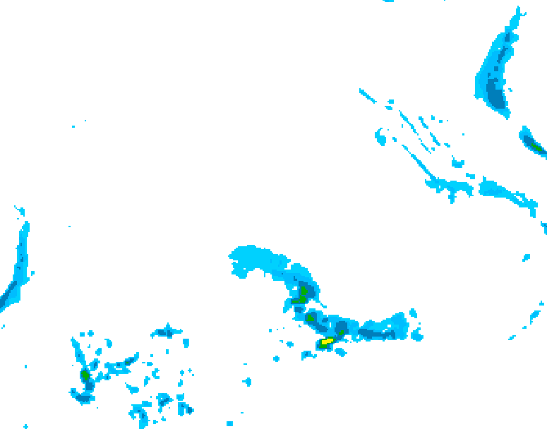 GDPS precipitation 168 hour forecast chart for Canada based on 2026/03/25 0000Z data