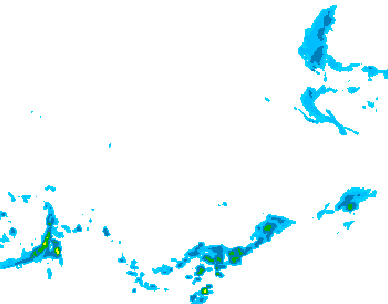 GDPS precipitation 192 hour forecast chart for Canada based on 2026/03/25 0000Z data