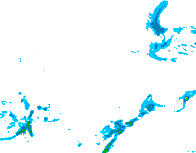 GDPS precipitation 198 hour forecast chart for Canada based on 2026/03/25 0000Z data