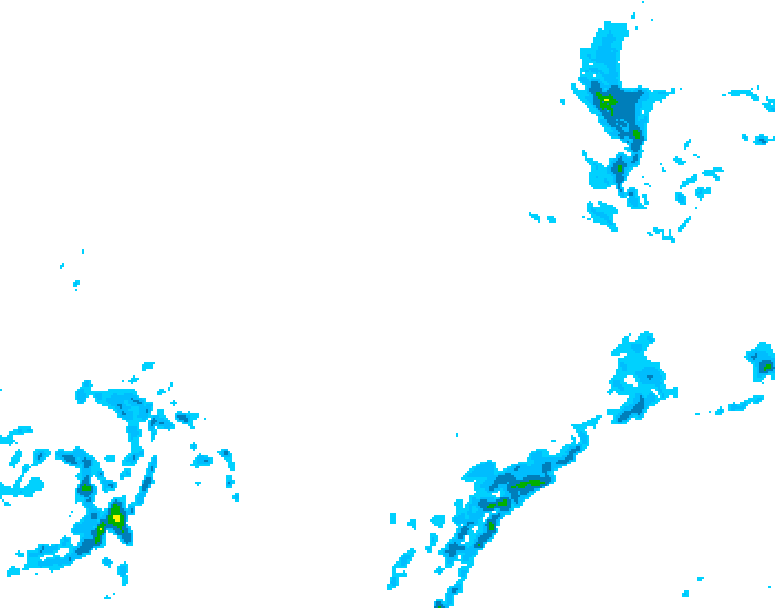 GDPS precipitation 204 hour forecast chart for Canada based on 2026/03/25 0000Z data
