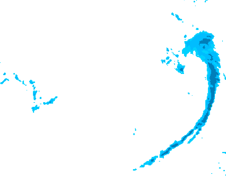 GDPS precipitation 060 hour forecast chart for Canada based on 2026/03/25 1200Z data