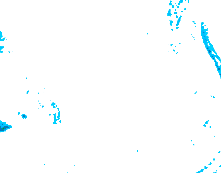 GDPS precipitation 108 hour forecast chart for Canada based on 2026/03/25 1200Z data