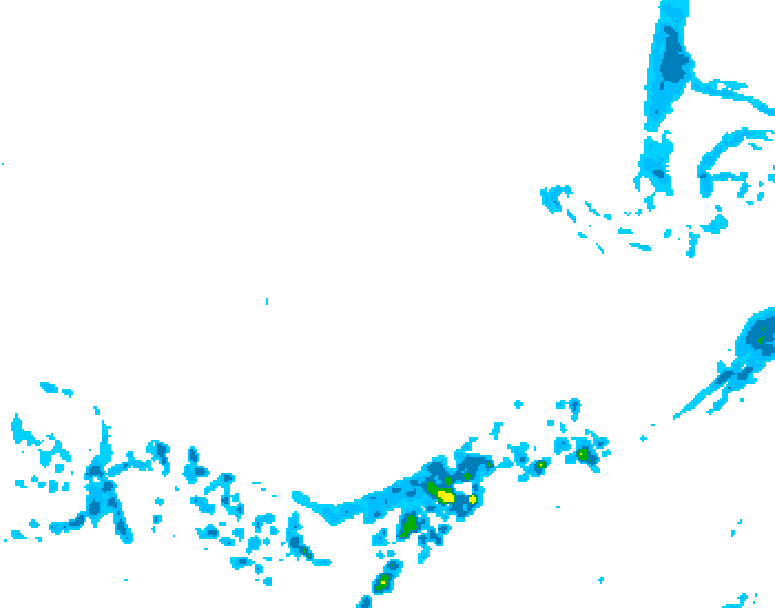 GDPS precipitation 180 hour forecast chart for Canada based on 2026/03/25 1200Z data