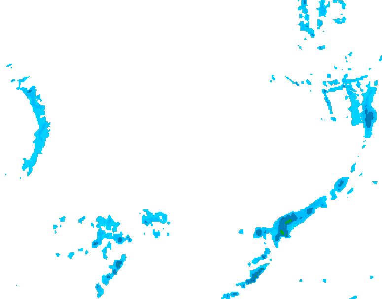 GDPS precipitation 216 hour forecast chart for Canada based on 2026/03/25 1200Z data