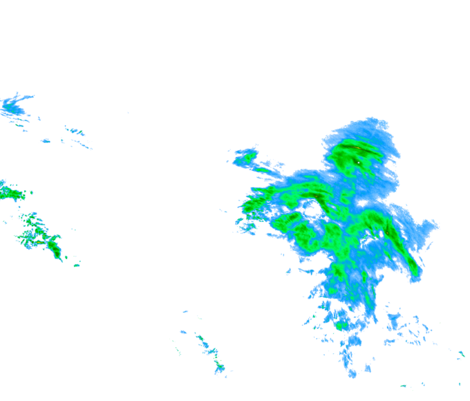 Weather radar data valid at 2026/03/25 18:24 UTC