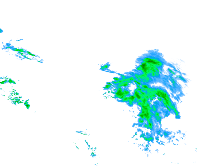 Weather radar data valid at 2026/03/25 18:54 UTC