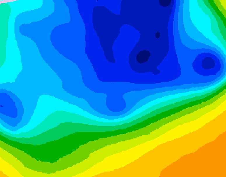 GDPS 500 millibar geopotential height 144 hour forecast chart for Canada based on 2026/03/26 1200Z data