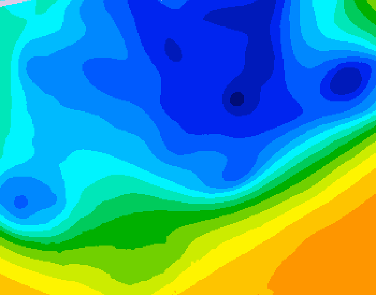 GDPS 500 millibar geopotential height 156 hour forecast chart for Canada based on 2026/03/26 1200Z data