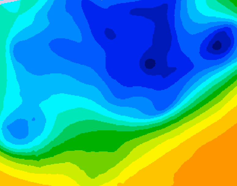 GDPS 500 millibar geopotential height 162 hour forecast chart for Canada based on 2026/03/26 1200Z data