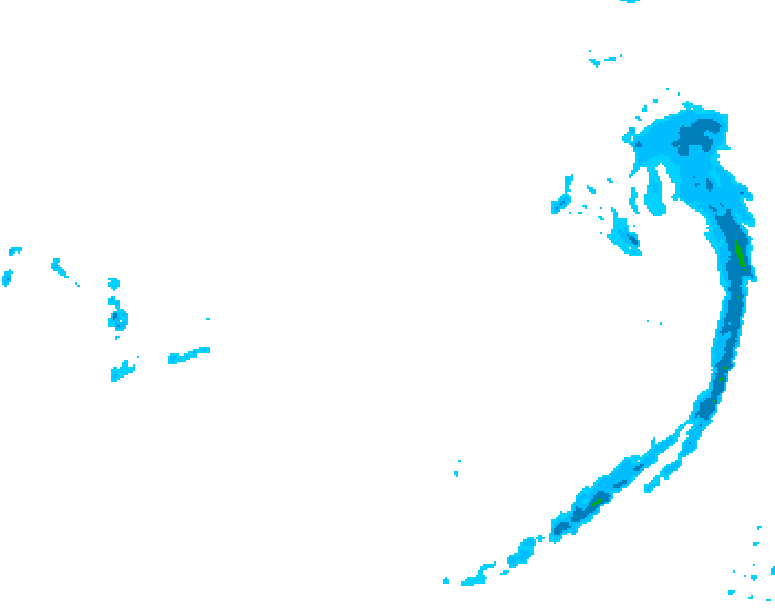 GDPS precipitation 048 hour forecast chart for Canada based on 2026/03/26 0000Z data