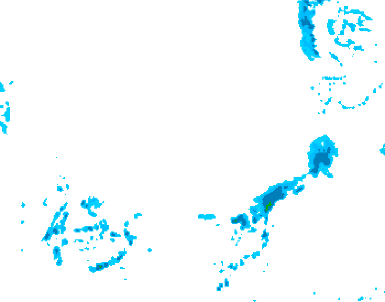 GDPS precipitation 192 hour forecast chart for Canada based on 2026/03/26 0000Z data