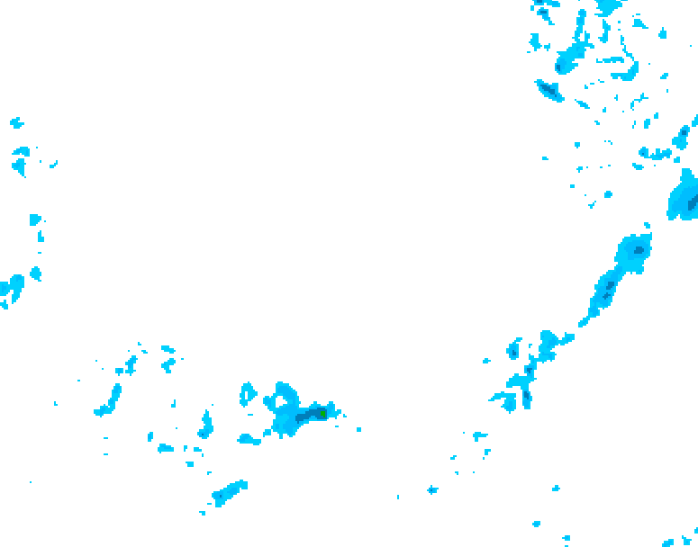 GDPS precipitation 204 hour forecast chart for Canada based on 2026/03/26 0000Z data