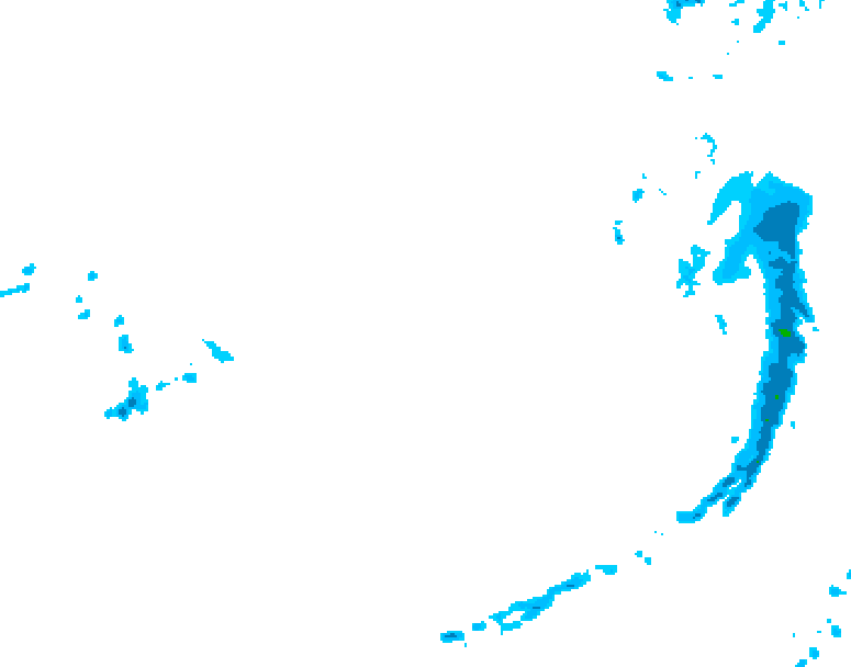 GDPS precipitation 030 hour forecast chart for Canada based on 2026/03/26 1200Z data