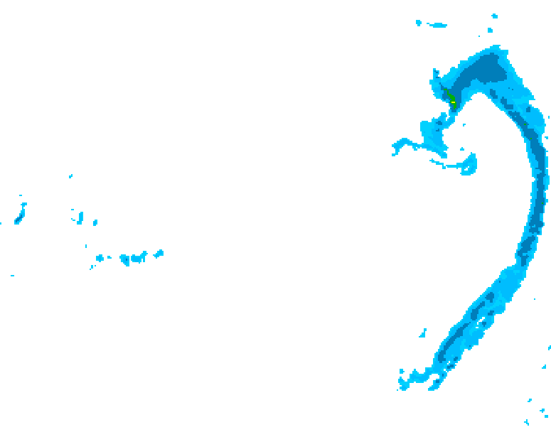 GDPS precipitation 042 hour forecast chart for Canada based on 2026/03/26 1200Z data
