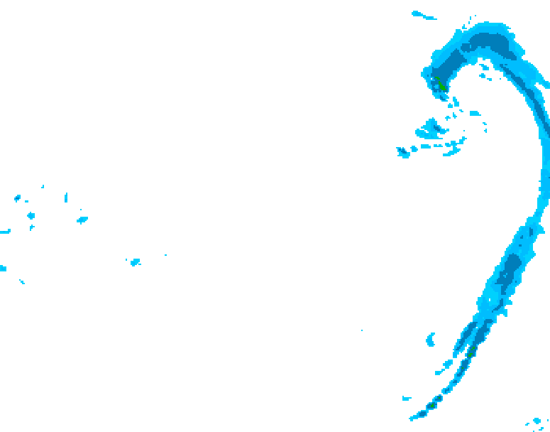 GDPS precipitation 048 hour forecast chart for Canada based on 2026/03/26 1200Z data